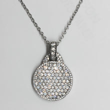 Load image into Gallery viewer, Necklace pendant platinum diamond
