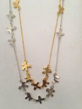 Load image into Gallery viewer, Sterling Silver ZZ Puzzle Necklace