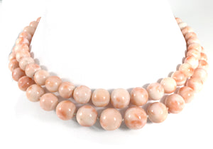 Necklace Coral Double Strand