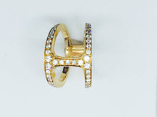 Load image into Gallery viewer, 18K Rose Gold &amp; Diamond Ring