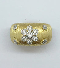 Load image into Gallery viewer, Buccellati-Style Vintage Gold &amp; Diamond Ring