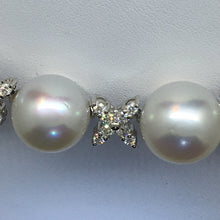 Load image into Gallery viewer, South Sea Pearl and Diamond Necklace