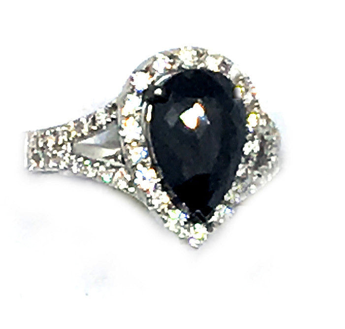 Black & White Diamond Ring