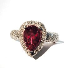 Load image into Gallery viewer, Ring Diamond &amp;Rubilite